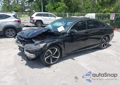 2022 Honda Accord Sport 2.0T из США, поврежденный, VIN 1HGCV2F35NA014703